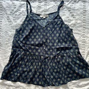 Loft Peplum Tanktop